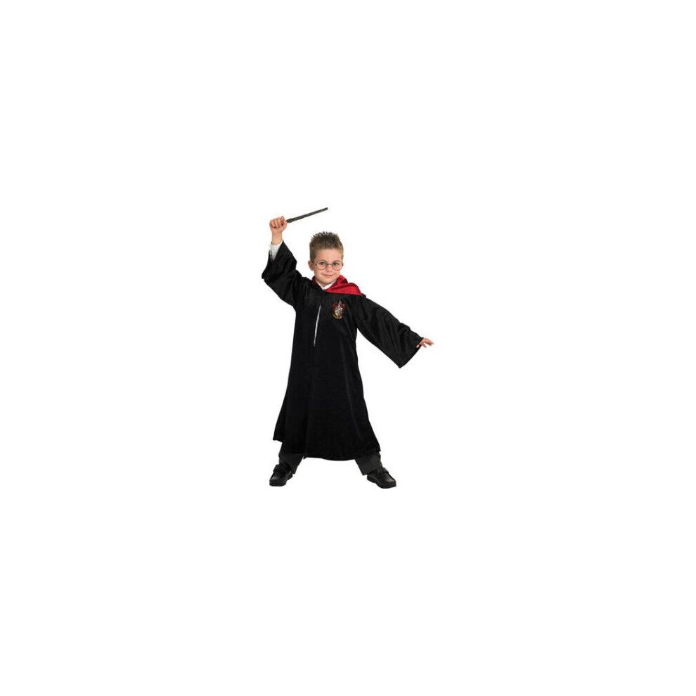 Rubies Deluxe Harry Potter Robe 9-10 Years Black