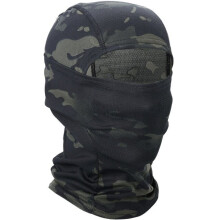 (1, Russian Federation) Multicam Camouflage Balaclava Full Face Scarf Mask Hiking Cycling Hunting Army Bike Military Head Cover Tactical Airsoft Cap Men