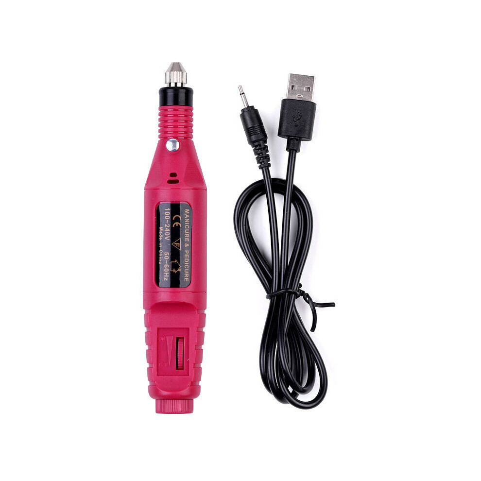 Electric Nail File Drill Professional Manicure Pedicure Machine Set