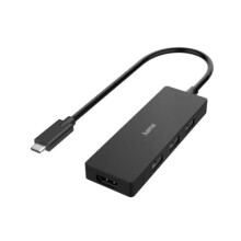 Hama External 4 Port Usb-C Hub Usb Powered 3 X Usb-A Hdmi 4K 00200113