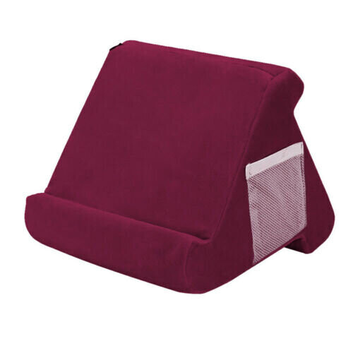 Ranpo (Wine Red) Tablet Stand Pillow Holder & Mobile Phone Holder