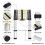 2.6M Extendable Aluminium Telescopic Ladder DIY Tool Max Load 150KG 8