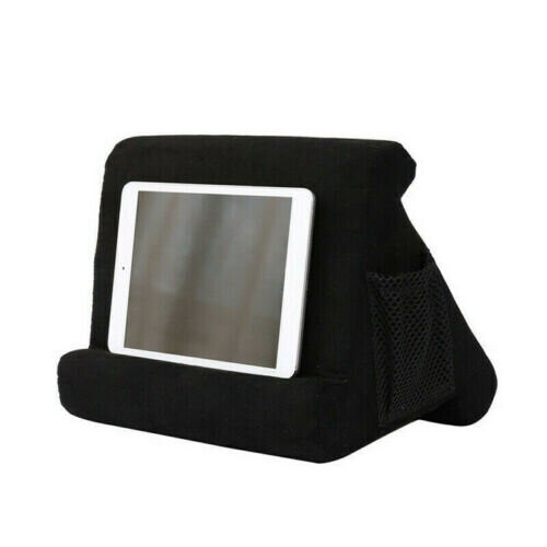Ranpo (Black) Tablet Stand Pillow Holder & Mobile Phone Holder