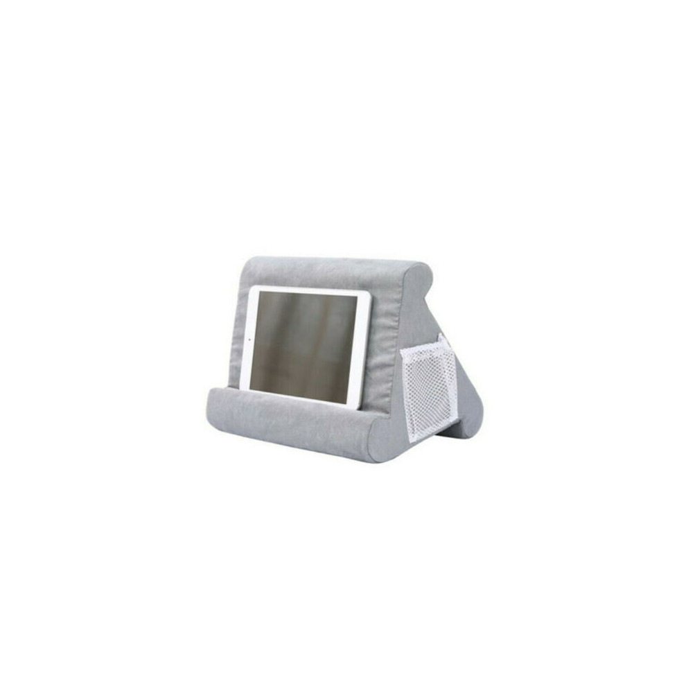 Ranpo (Grey) Tablet Stand Pillow Holder & Mobile Phone Holder Grey