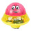 2 in 1 Squirt Spray Water Toy LED Light Up Float Toys Automatic 5