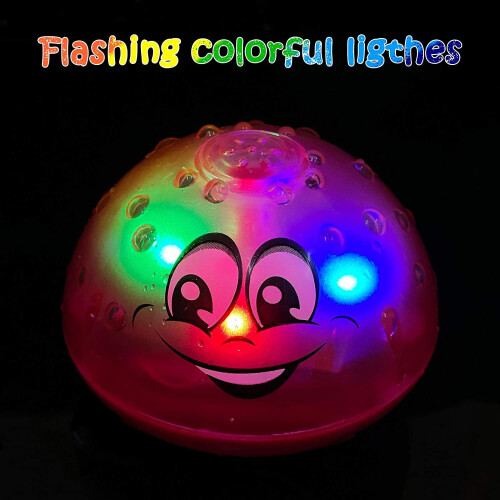 2 in 1 Squirt Spray Water Toy LED Light Up Float Toys Automatic 1