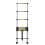 2.6M Extendable Aluminium Telescopic Ladder DIY Tool Max Load 150KG 6