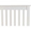 Monaco 3FT Single Low Foot End Bed Frame Only - White 3