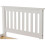 Monaco 3FT Single Low Foot End Bed Frame Only - White 4