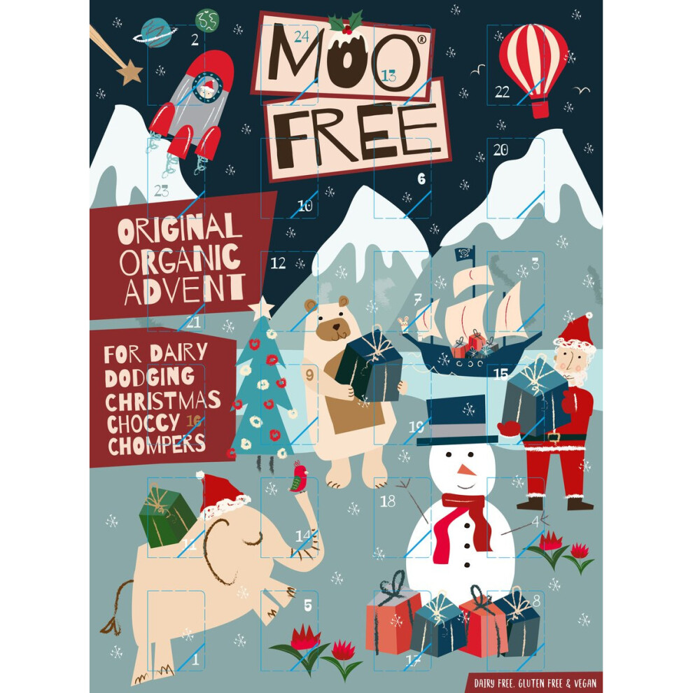 Moo Free Original Advent Calendar 70g