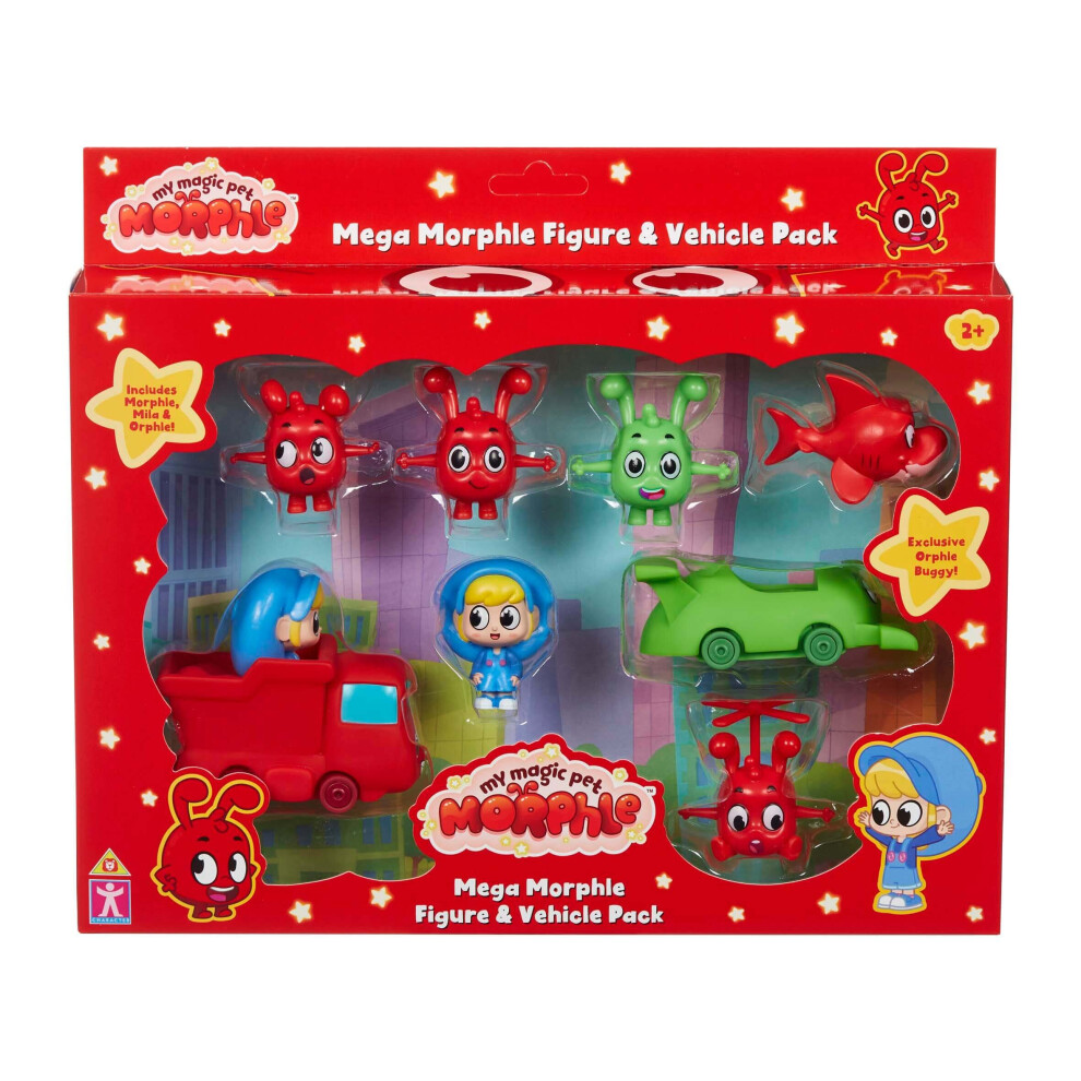My Magic Pet Morphle Mega Morphle Figure & Vehicle Pack Red