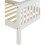 Monaco 3FT Single High Foot End Bed  Frame Only - White 5