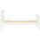 Monaco 3FT Single High Foot End Bed  Frame Only - White 3