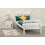 Monaco 3FT Single High Foot End Bed  Frame Only - White 7