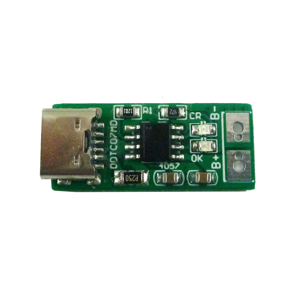 Type-C Usb 5V To 4.2V 4.35V Li-Ion Li-Po Lithium Battery Charger Module For 3.7V 3.8V 18650 Cell Phone Battery 774048925136