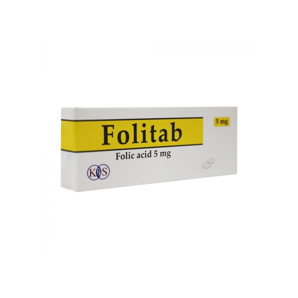 Folitab Tablet - Essential Folic Acid Tablet for Pregnancy Support (20 Tablets)