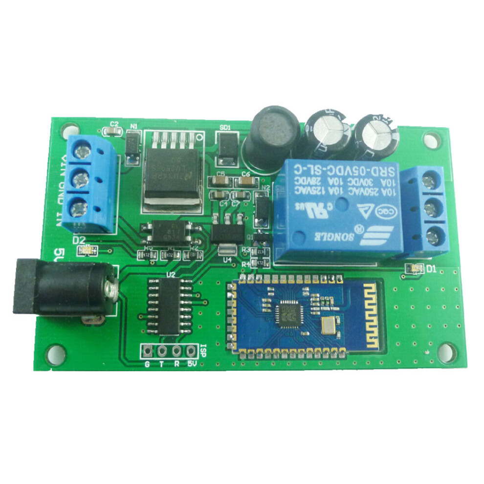 Ce034_m Dc 5V 6V 9V 12V 15V 24V Bluetooth-Compatible Relay Module Android App Mobile Phone Remote Control 774048926188
