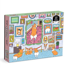 Museum of the Corgi 1000 Piece Puzzle - Book