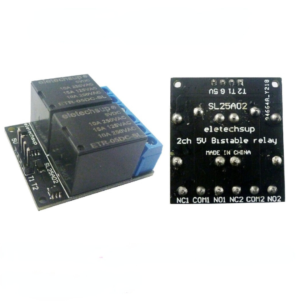 5V 12V 1-4Ch Flip-Flop Latch Relay Module Bistable Self-Locking Trigger Switch Board For Motor Led Plc 774048926836