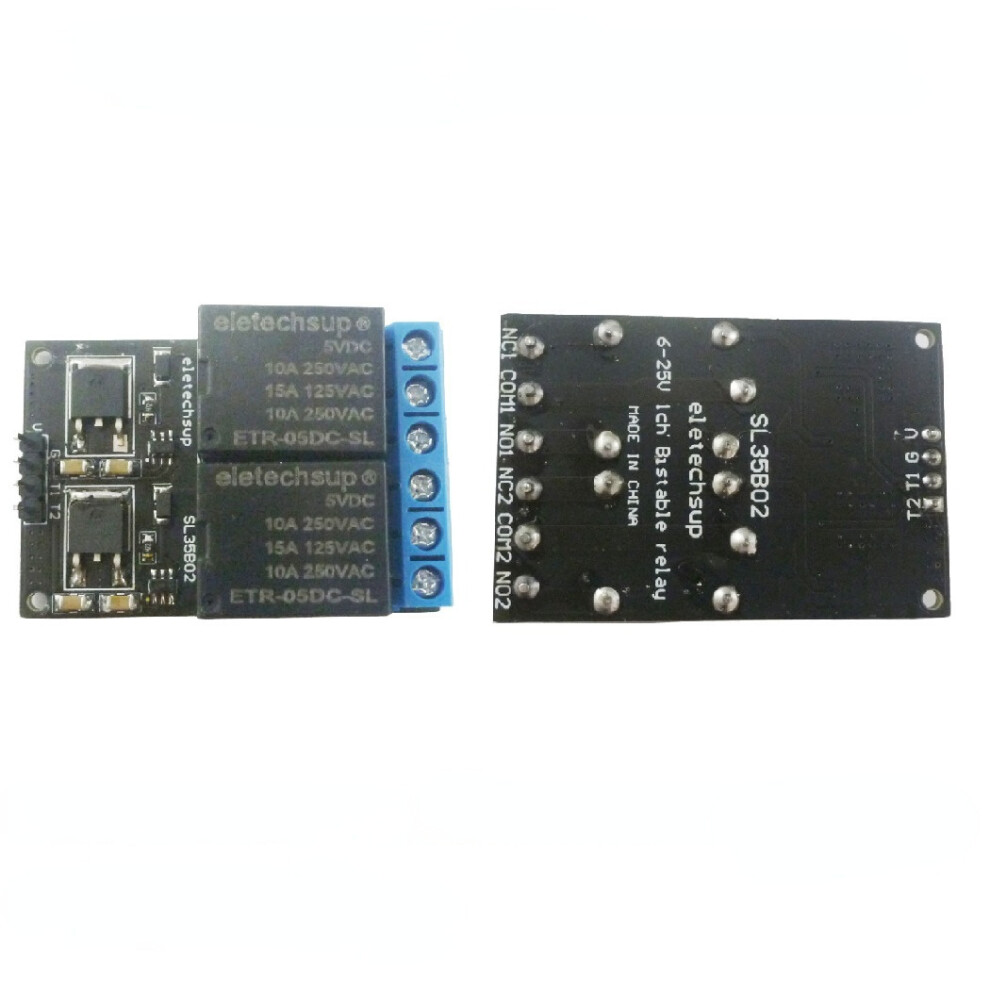 5V 12V 1-4Ch Flip-Flop Latch Relay Module Bistable Self-Locking Trigger Switch Board For Motor Led Plc 774048926843