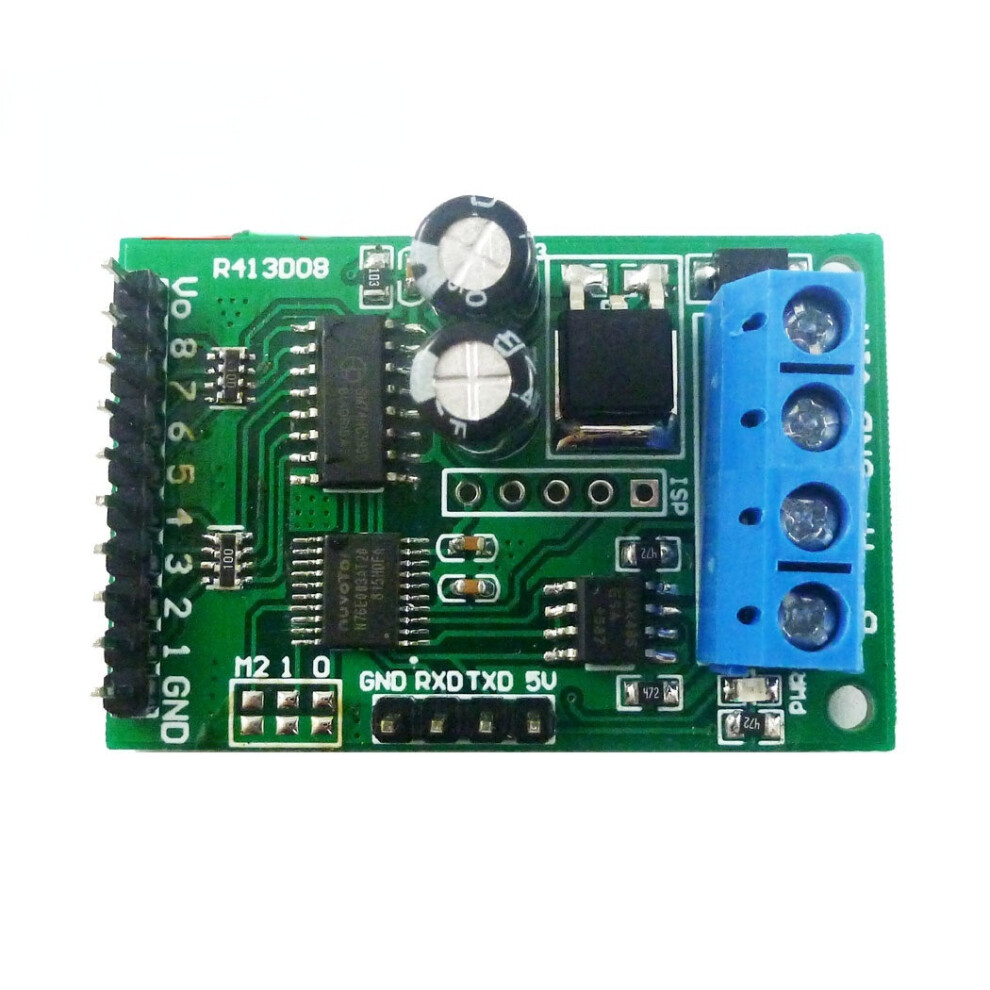 Rs485 Rs232(Ttl) Plc Modbus Rtu Module 8Ch Io Control Switch Board For Relay Industrial Automation 774048924986
