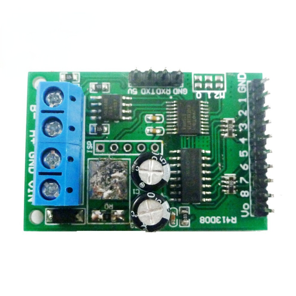 Rs485 Rs232(Ttl) Plc Modbus Rtu Module 8Ch Io Control Switch Board For Relay Industrial Automation 774048924979