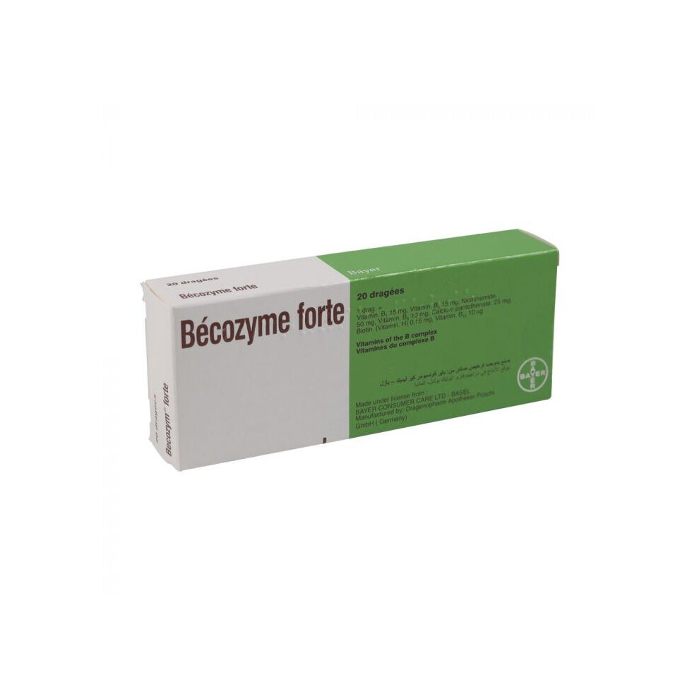 Becozyme Forte Tablets 20's Treating Vitamin B12 Deficiency