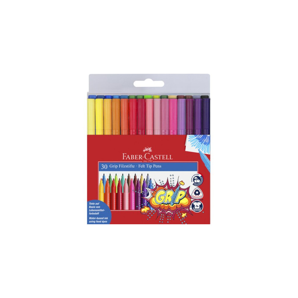 Felt Tip Pens Grip Junior 3 Mm 30 Pcs