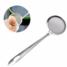 Stainless Steel Fine Filter Oil Drain Filter Scoop for Hot Pot Party