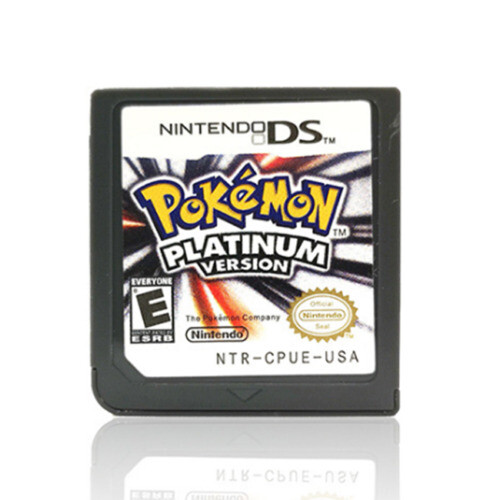 (Platinum Version) Pokemon Game Card For 3DS DS Lite DSi NDS Platinum 2