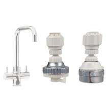 Large Eco Water Saving Kitchen Tap Aerator 360° Swivel Adjustable
