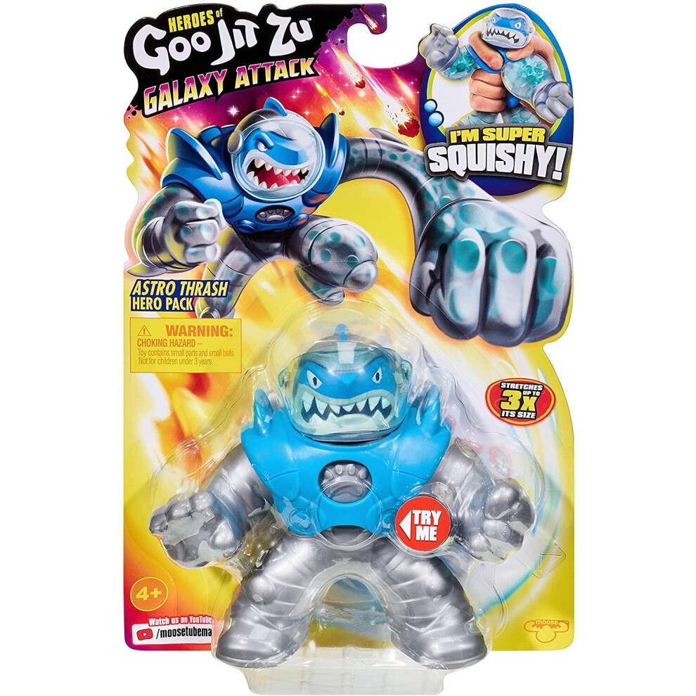 Astro Thrash (Galaxy Attack) Heroes of Goo Jit Zu Figure