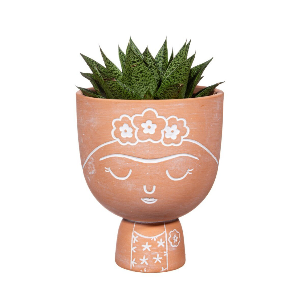 Frida Terracotta Large Planter