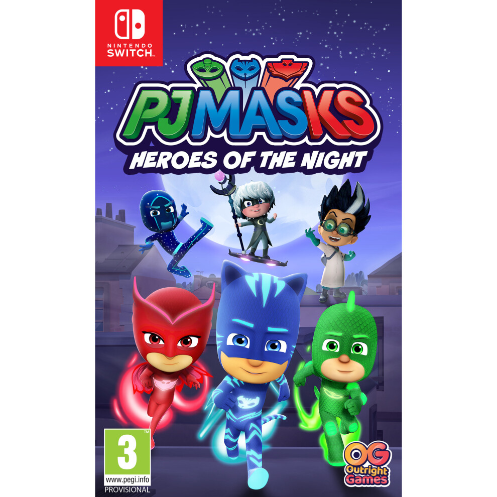 Pj Masks Heroes Of The Night Nintendo Switch Game 5060528035712