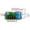 KC22B02_5V DC 5V 2 Channel Multifunction Delay Timer Module Delay Relay Controller Motor Reverse Cycle Loop Timers 4