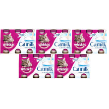 Whiskas Kitten Cat Milk Bottle Low In Lactose 5x (3x200ml) Best Befor 12th Oct21