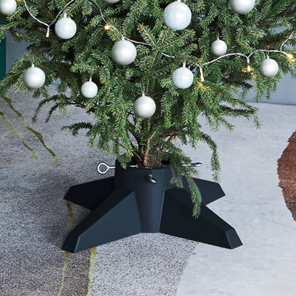 Vidaxl Christmas Tree Stand Xmas Traditional Tree Holder Stand Plastic Green