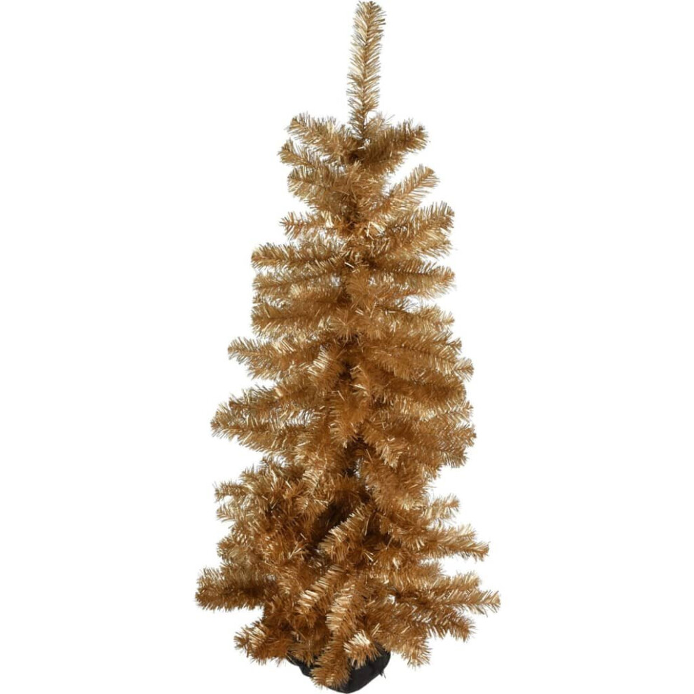 Ambiance Christmas Table Tree Gold Electroplated 120 cm Indoor Xmas Decoration