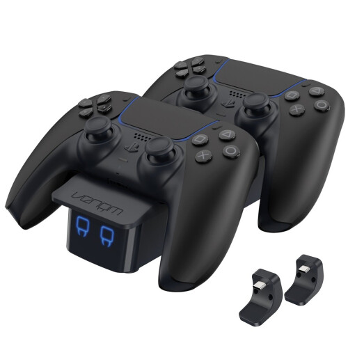 Venom PS5 Controller Charger Twin Docking Station - Black (PS5)