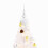 VidaXL vidaXL Artificial Pre-lit Christmas Tree with Baubles Artificial Tree White 8