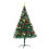VidaXL vidaXL Artificial Pre-lit Christmas Tree with Baubles Artificial Tree Green 6