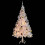 VidaXL vidaXL Artificial Pre-lit Christmas Tree with Baubles Artificial Tree White 2
