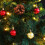 VidaXL vidaXL Artificial Pre-lit Christmas Tree with Baubles Artificial Tree Green 4