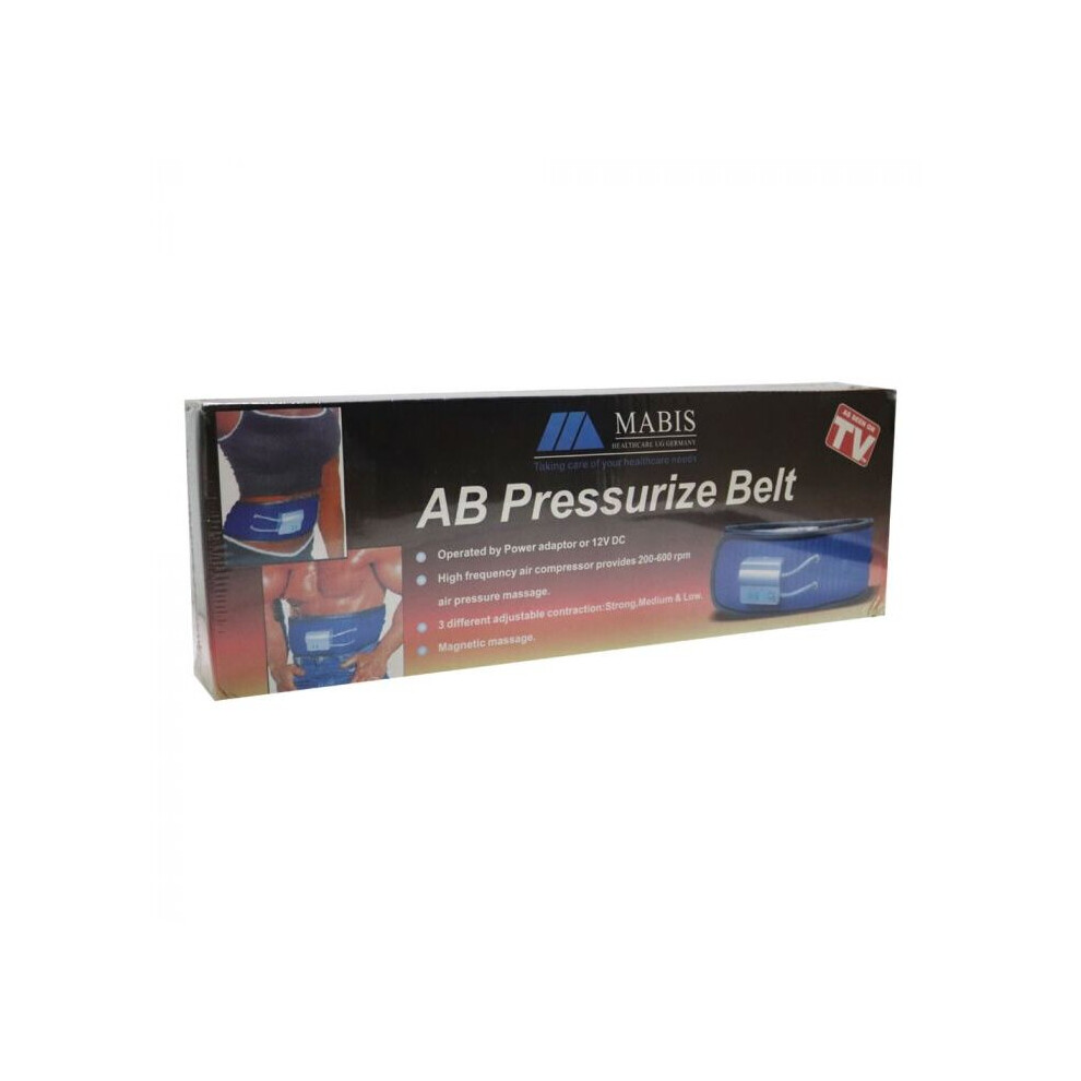 Mabis Ab Pressurize Belt, It Increases Blood Circulation, Magnetic Massage