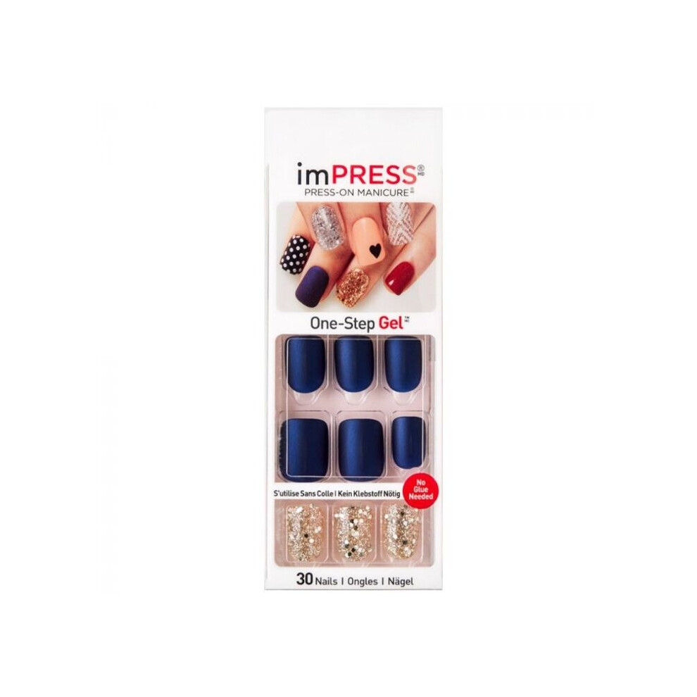 Kiss Impress Press-On Manicure Nails Bells & Whistles Bipa020