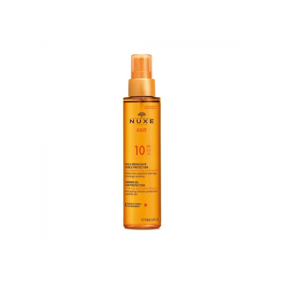 Nuxe Sun SPF10 Low Protection Tanning Oil 150ml