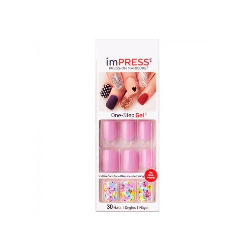 Kiss Impress Press-On Manicure Nails Harlem Shake Bipa040