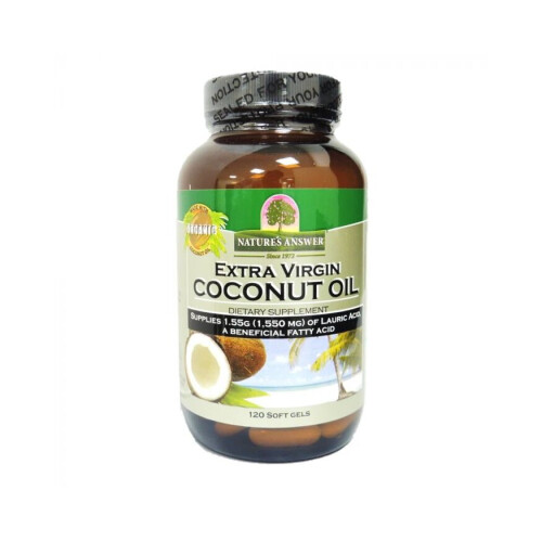 Nature's Answer Extra Virgin Coconut Oil Softgels 120's