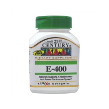 21st Century E-400IU Softgels 100's