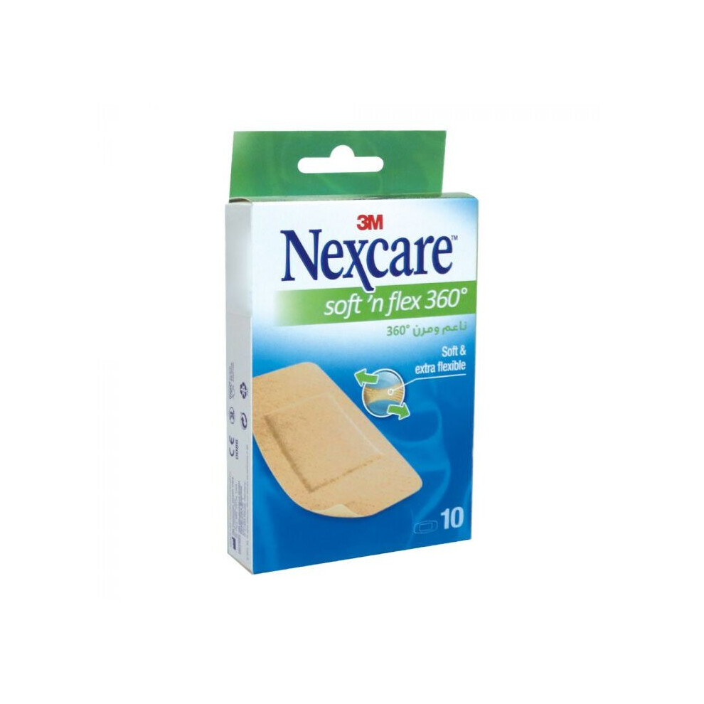 3M Nexcare Soft 'N Flex Bandages 10'S